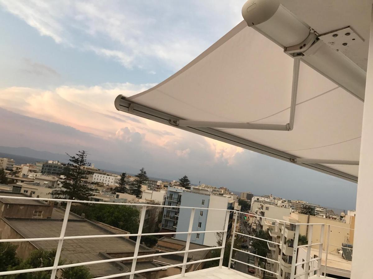 Rhodes City Panoramic View - Penthouse 아파트 외부 사진