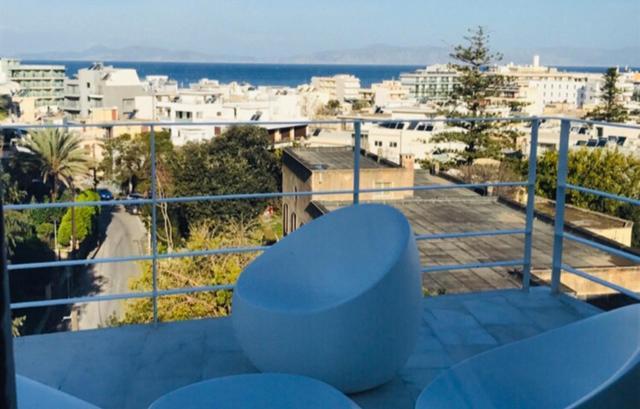 Rhodes City Panoramic View - Penthouse 아파트 외부 사진