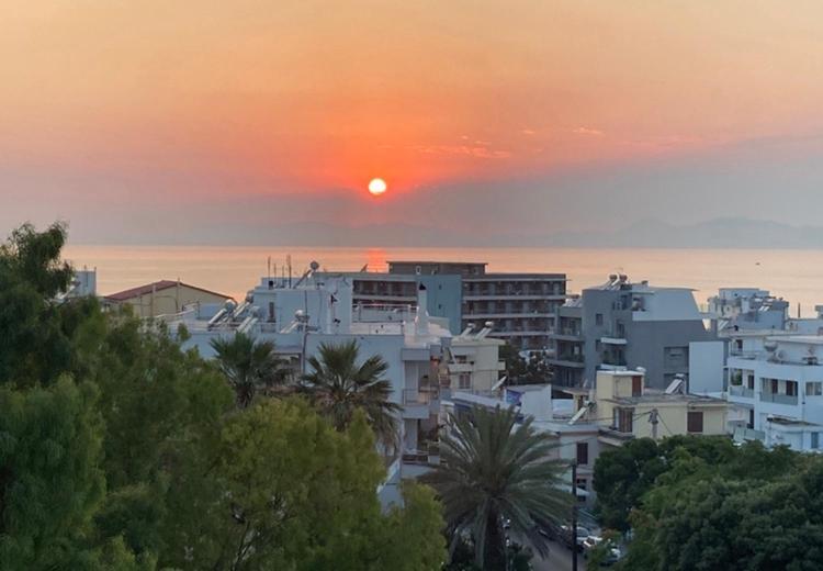 Rhodes City Panoramic View - Penthouse 아파트 외부 사진