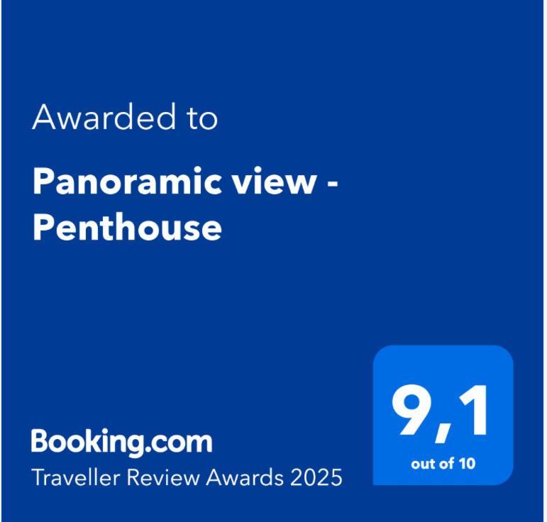 Rhodes City Panoramic View - Penthouse 아파트 외부 사진
